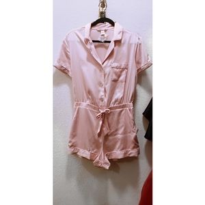 Victoria Secret Satin Romper Pj's